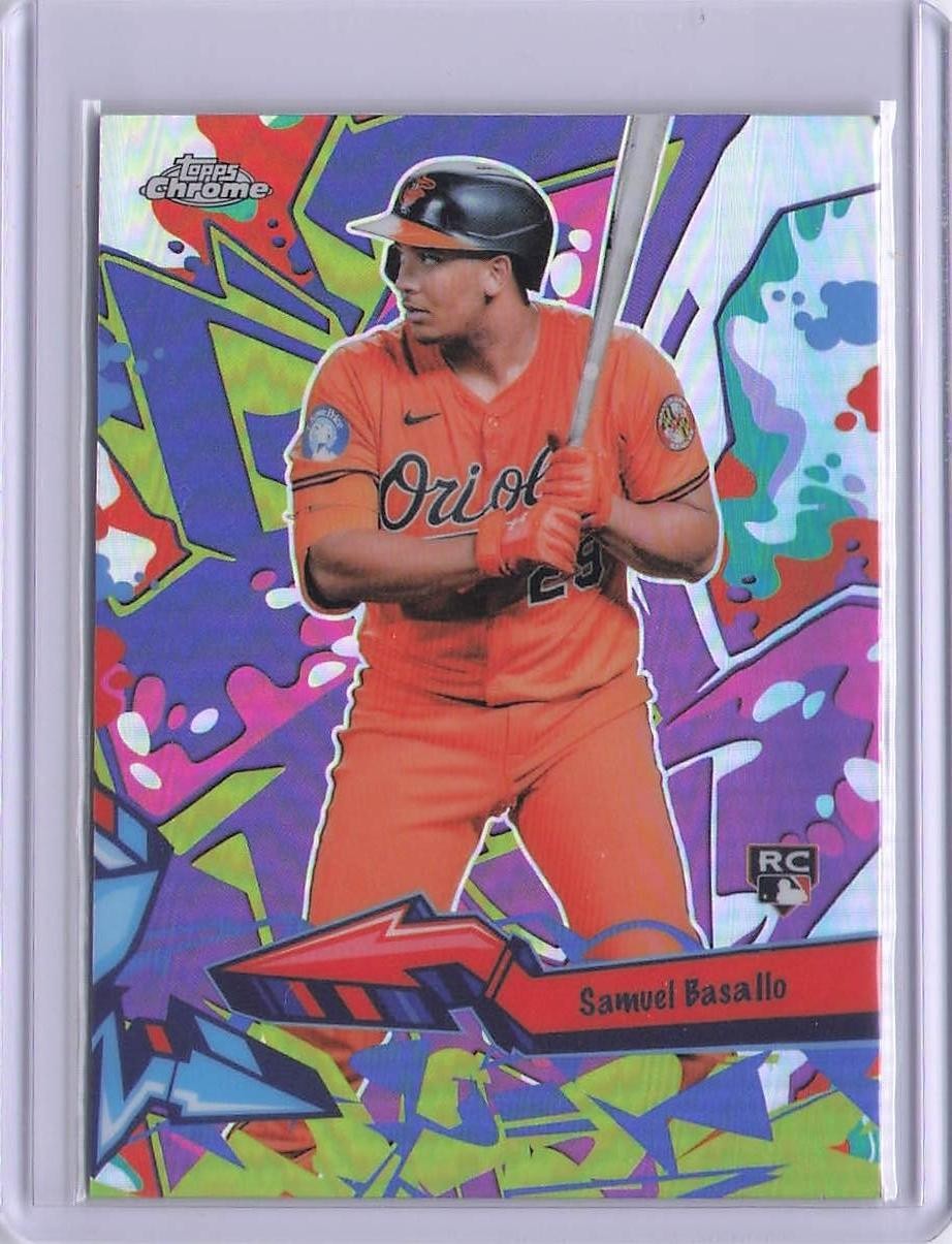 2026 Topps Chrome #WST-21 Samuel Basallo Wild Style