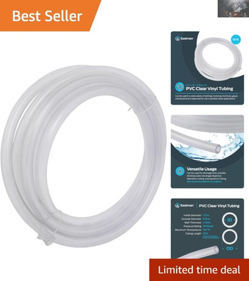 #ad Durable 10ft Clear Vinyl Tubing Perfect for Potable Water amp; Low Pressure Lines $11.69