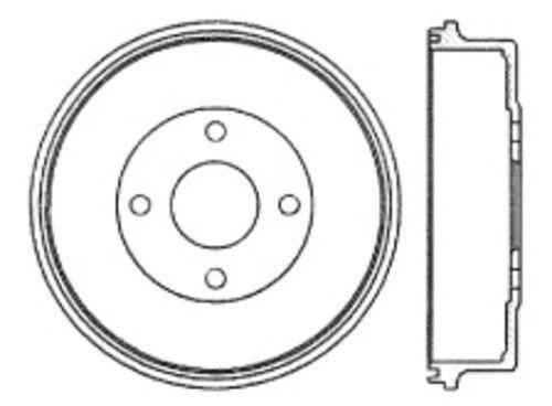 Tambor de freno Centric Parts 123.61042 para 97-12 Contour Cougar Courier Mystique Foto 2 de 4