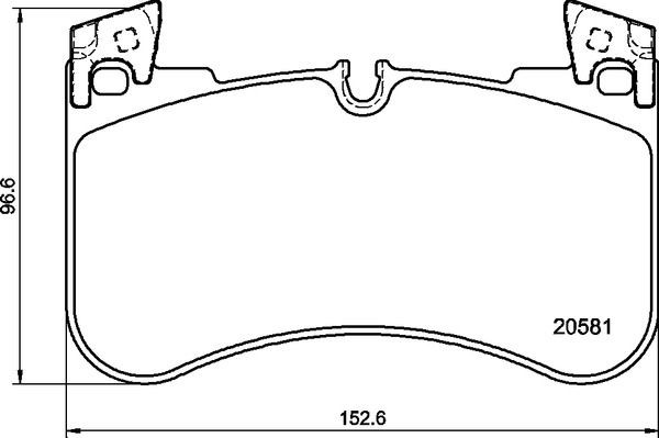 Brembo Bremsbelagsatz, Scheibenbremse P 44 029 FüR Land Rover-image