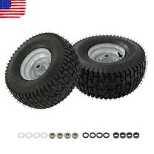 2 Pack Mower 15 X 6.00-6 Inflated Tires Wheel 34 Shaft Hole 3 Center Hub 2 Pack Mower 15 X 6.00-6 Inflated Tires Wheel 34 Shaft Hole 3 Center Hub