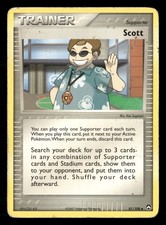 Pokemon TCG Scott Supporter Uncommon EX Power Keepers 81/108 HP on eBay