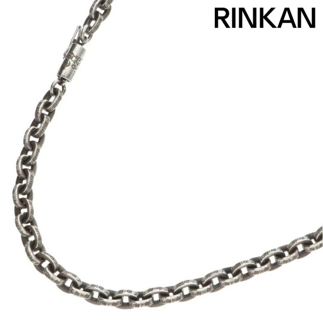 CHROME HEARTS Collana uomo argento 30 30 pollici cuori cromati CATENA CARTA usata 321cab0a4b2272524