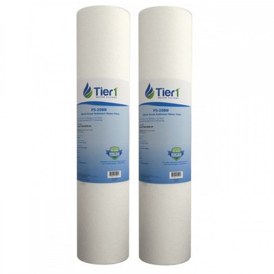 20 x 4.5 Inch 5 Micron DGD-5005-20 Polypropylene Sediment Water Filter 2 Pack