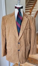 NWOT Brooks Brothers Brown Corduroy Sportcoat Blazer Mens Size 48R
