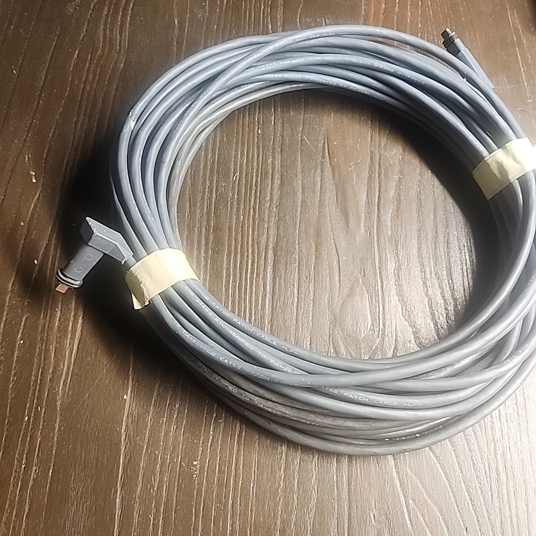 E142890-D C(UL)US CMX Outdoor-CMR FTP 4PR 24AWG ETL TIA-568-C.2 CAT5 Patch Cable