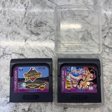 Disney’s Aladdin (Sega Game Gear, 2004) with OEM Case + World Series Baseball