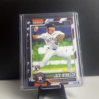 Topps 2026 Jack Winkler Rookie #598 Houston Astros Independence Day /76
