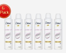 6 Pack DOVE Antiperspirant Powder Soft 250ml Deodorant