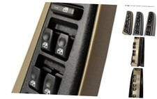 Master Window Switch Tan Bezel for 2003-2006 Chevrolet Silverado, GMC
