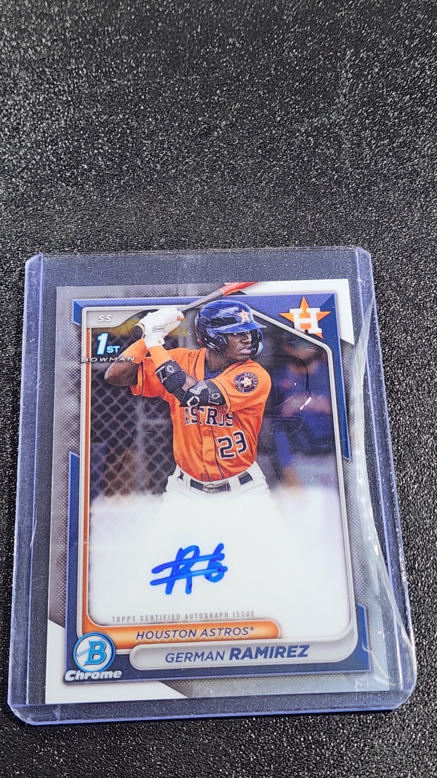 2024 Bowman - Chrome Prospect Autographs German Ramirez #CPA-GR (AU, RC)