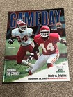 FOOTBALL PROGRAM KANSAS CITY CHIEFS MIAMI DOLPHINS 9/29 2002 BARTEE WARFIELD — photo 1