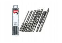 Makita® D-46361 Sds-Plus Bohrer / Meissel Set Bohrersatz Spitzmeissel 10 Tlg.