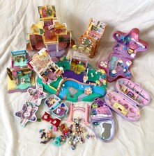 Polly Pocket Grosses Konvolut Sammlung & Figu...