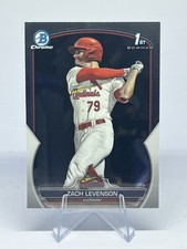 Zach Levenson 2023 Bowman Draft Chrome #BDC-149 St. Louis Cardinals