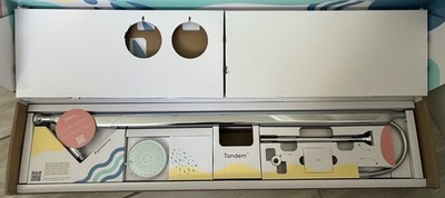Tandem Shower by Boona Chrome COMES W/ ONE SHOWER HEAD ONLY NEW Open Box