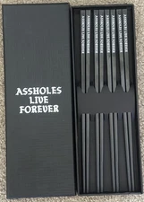 Rare Asshol*s Live Forever Chopsticks Set 🔥 🔥