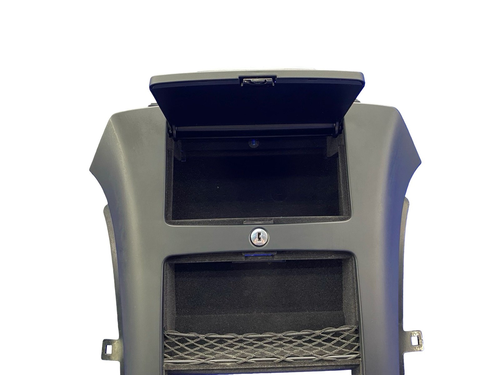 2011-2015 Audi R8 v10 Oem REAR INTERIOR STORAGE COMPARTMENT BOX BLACK 427868675B