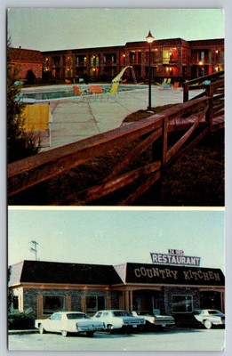 Vintage Quality Inn Postcard, Cave City, KY - 1970s Americana