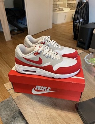 Nike Air Max 1 Ultra 2.0 le Air Max Day 3.26 Anniversary Sneaker Weiß/Rot Unisex