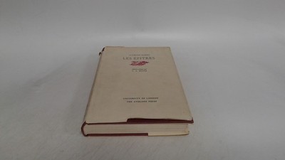 			Les Epitres, Clement Marot, The Athlone Press, Hardcover		