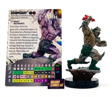 DC Heroclix Doomsday #007 w/ Card Death of Superman Iconix Set