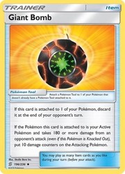 Giant Bomb 196/236 Unified Minds Reverse Holo Uncommon