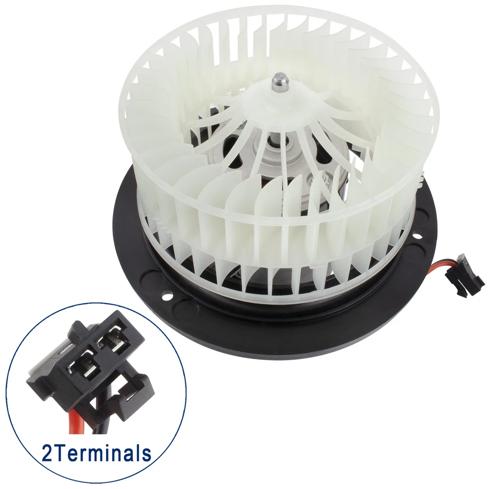 Motor soplador delantero HVAC con jaula de ventilador para Ford Explorer Lincoln MKT 2012 13 14-2017 Foto 3 de 4