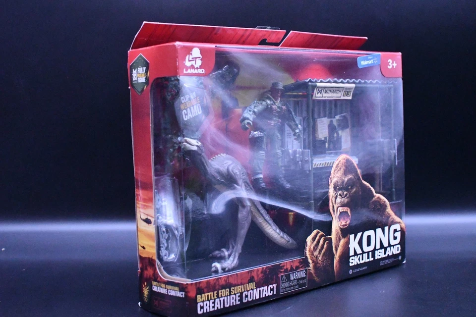  KONG SKULL ISLAND Creature Contact Battle for Survival Walmart 2017 NUEVO Foto 2 de 2