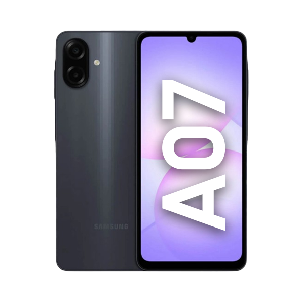 SAMSUNG Galaxy A07 4G LTE (64GB + 4GB) LAT Version SM-A075M/DS BK