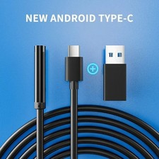 5.5mm 3in1 Waterproof USB Endoscope Borescope Snake Inspection Camera Android PC