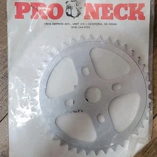old   school NOS  Proneck Pro Neck 40 tooth chain ring gear sprocket bmx bike