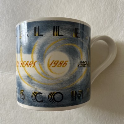 Wedgwood Return of Halley's Comet Gedenktasse 1986 limitierte Auflage 473/2000