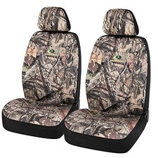 Mossy Oak Camo Seat Covers Low Back - Made With Cotton Cotton Twill Low Back