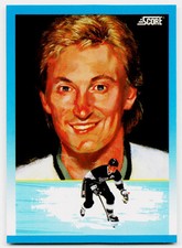 Wayne Gretzky 1991-92 Score Canadian English #376 Los Angeles Kings