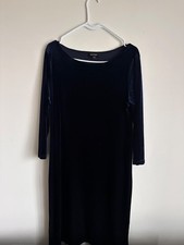 90s blue velvet spense dress vintage whimsical whimsigoth