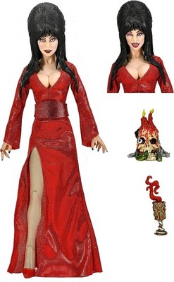 Elvira Mistress Der Dunkelrot, Schreck Boo Figur Neca 60808