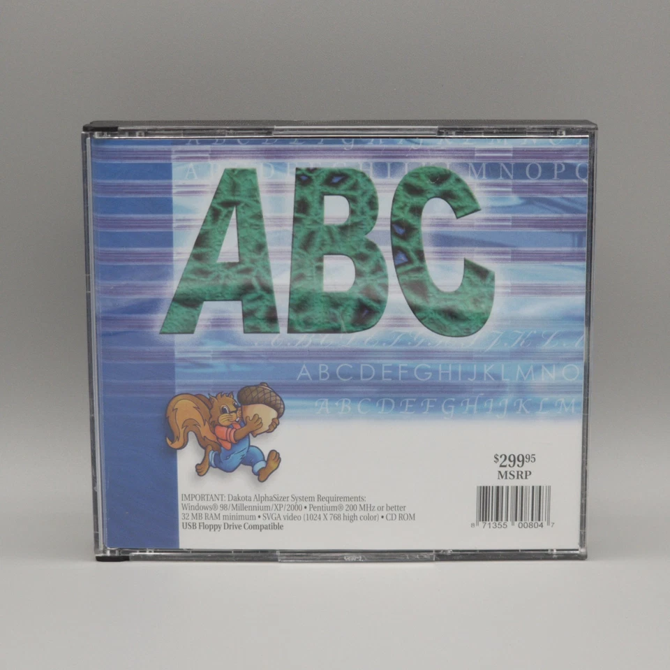 Dakota AlphaSizer 2nd Edition 2001 Embroidery Lettering Sizing Software CD Full - Image 2 of 4