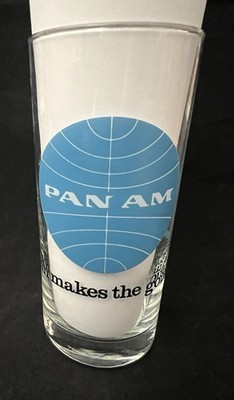 PAN AM MAKES THE GOING GREAT GLASS-EXCELLENT