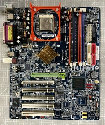 Gigabyte GA-8iPE1000 Vintage Computer Motherboard - Pentium 4 Motherboard. Teste
