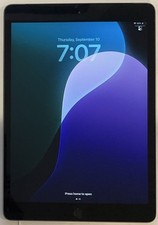 Wi-Fi  4G UNLOCKED 9.7" APPLE iPad 7th GEN, 32GB A2200 MW6H2LL/A, 92 BATTERY