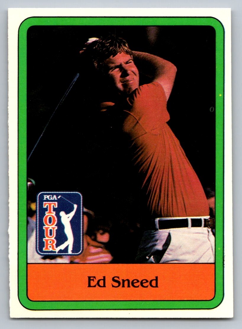 1981 DONRUSS GOLF CARD #49 ED SNEED