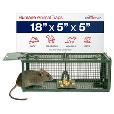 Heavy Duty Live Humane Animal Cage Trap for Catch  Release Multiple Sizes 