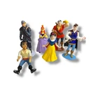 Lot of 6 Assorted Disney Princess and Prince Figurines 3-4"