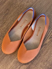 Rothy's The Flat Brandy Round Toe Slip On Shoes Flats Women's Size US 8.5