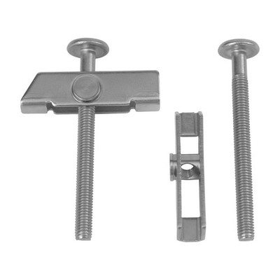 2 Stück 304 SS WC-Sitzschrauben 6 cm Länge für zuverlässige Sitzmontage