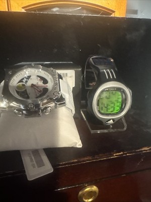 Father Day Bundle Sport  Watches With A 90 s Look Activa (new In Box) And Adidas
