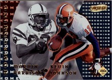 1999 Collector's Edge Supreme Homecoming #H17 Kevin Johnson Marvin Harrison FB
