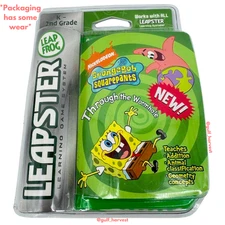 LeapFrog Leapster SpongeBob SquarePants Through the Wormhole Game - NEW/SEALED