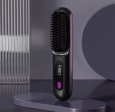 Hot Cordless Rechargeable Mini Hair Straightener - Go Brush Pro Numoya Wand